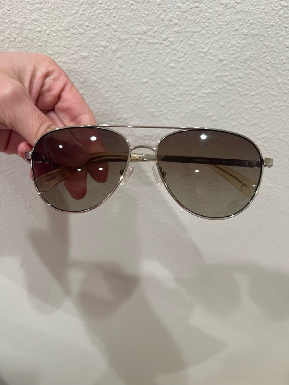 kate spade Aviator Sunglasses with Drawstring Pouch